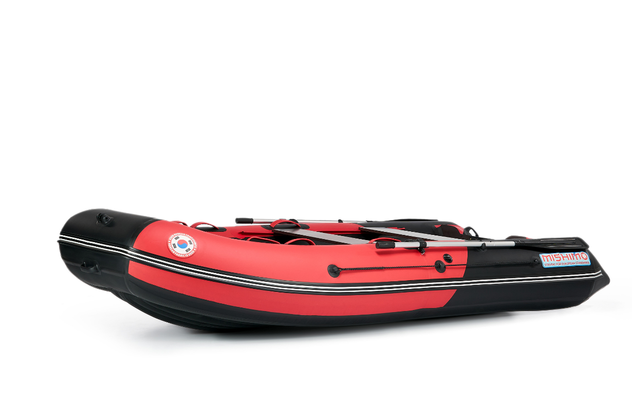 КОМПЛЕКТ ЛОДКА MISHIMO PRO 350 + ЛОДОЧНЫЙ МОТОР MARLIN MP 9.9 (15) AMHS PROLINE в Великом Новгороде