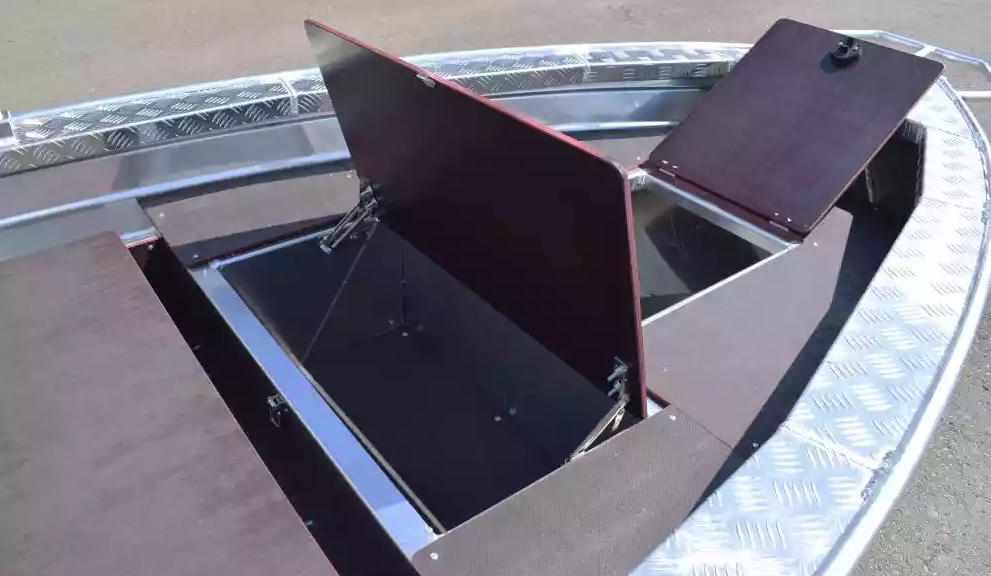 Алюминиевая лодка Wyatboat-390Р Fish в Великом Новгороде