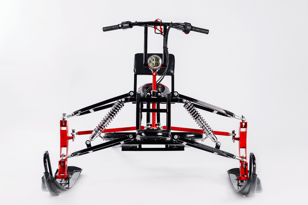 Лыжный модуль IKUDZO с подогревом ручек пластиковые лыжи в Великом Новгороде