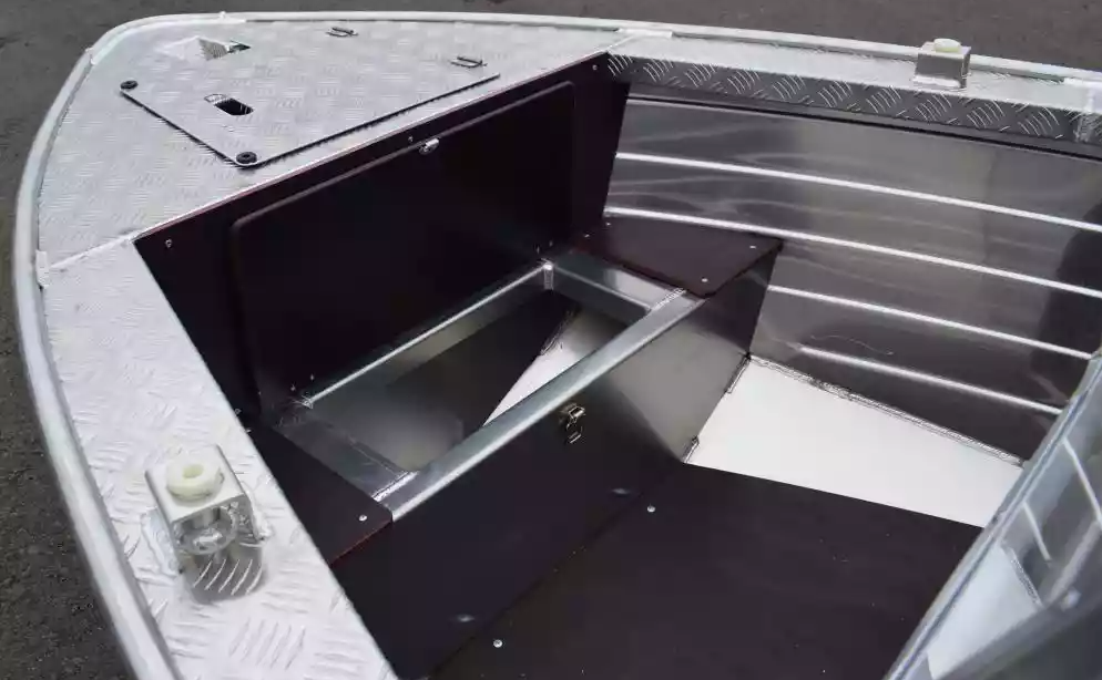 Алюминиевая лодка Wyatboat-390 DCM Увеличенный борт в Великом Новгороде