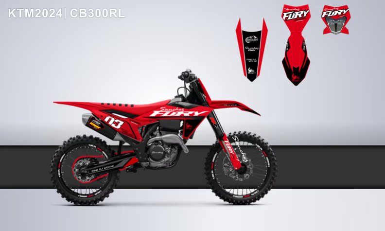 Кроссовый мотоцикл Sanchez Fury CB300RL в Великом Новгороде