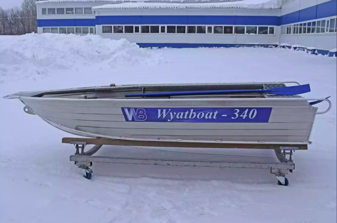 Алюминиевая лодка Wyatboat-340 Р в Великом Новгороде