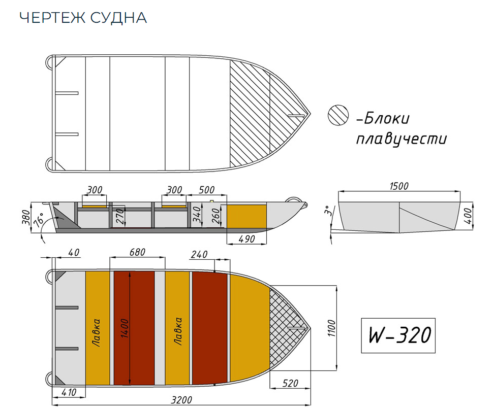 Алюминиевая Wyatboat-320 в Великом Новгороде