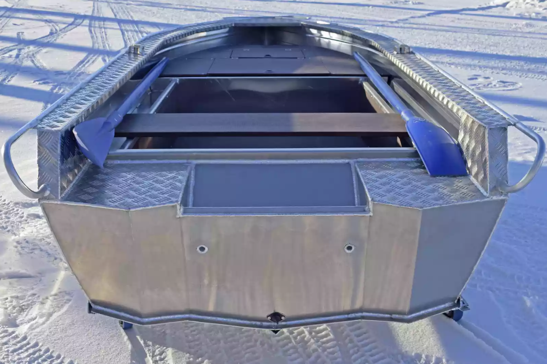 Алюминиевая лодка Wyatboat-370 Р FISH в Великом Новгороде