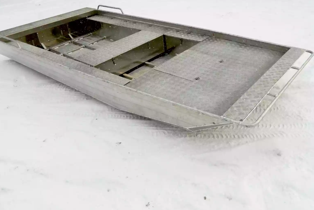 Алюминиевая лодка Wyatboat-390 Jonboat в Великом Новгороде