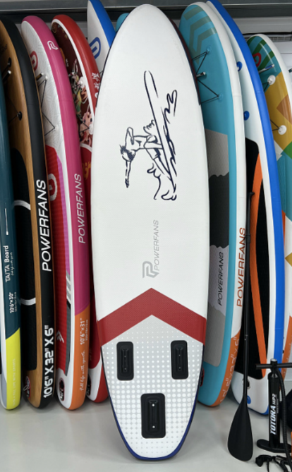 SUP (САП) ДОСКА RAIDEX POWERFANS ITALIAN ICE BLUE 10,6’ (320СМ) в Великом Новгороде