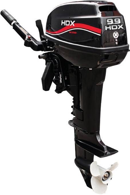 Лодочный мотор 2-х тактный HDX R series T 9,9 BMS в Великом Новгороде
