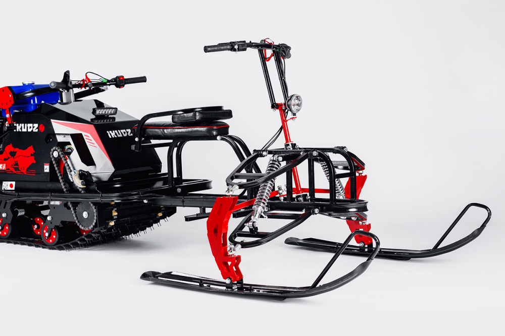 Лыжный модуль IKUDZO TERRAIN с подогревом ручек металлические лыжи в Великом Новгороде