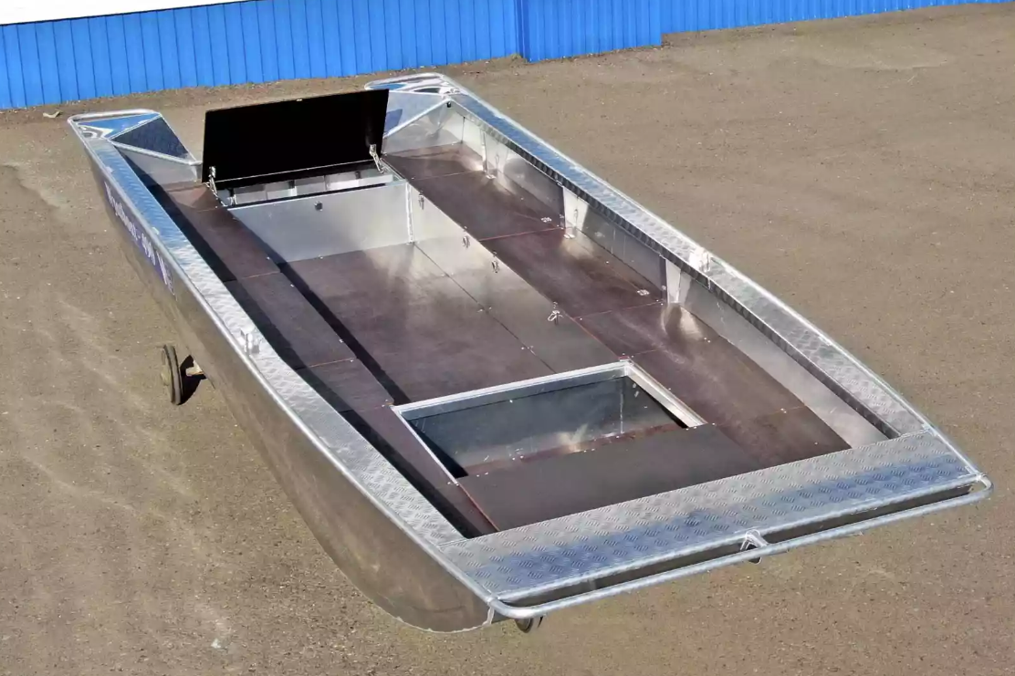 Алюминиевая лодка Wyatboat-490 Jonboat в Великом Новгороде