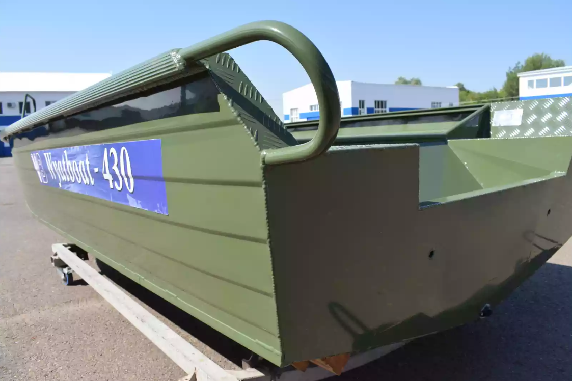Алюминиевая лодка  Wyatboat-430 Master Fish в Великом Новгороде