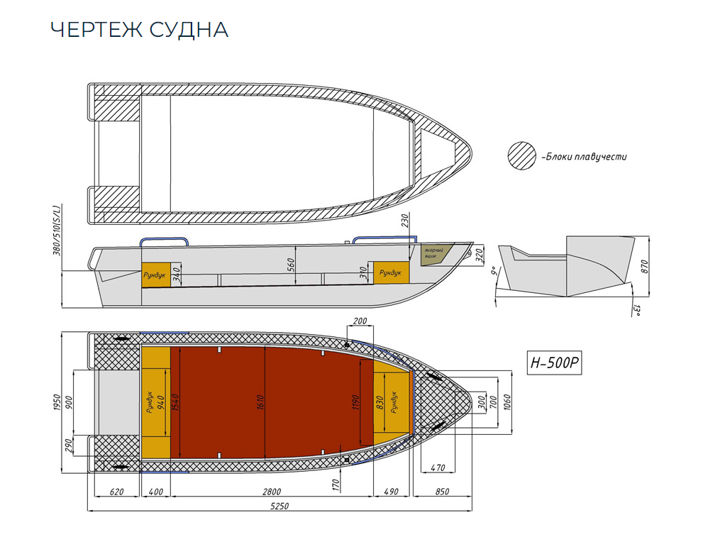Алюминиевая лодка Неман-500 P в Великом Новгороде