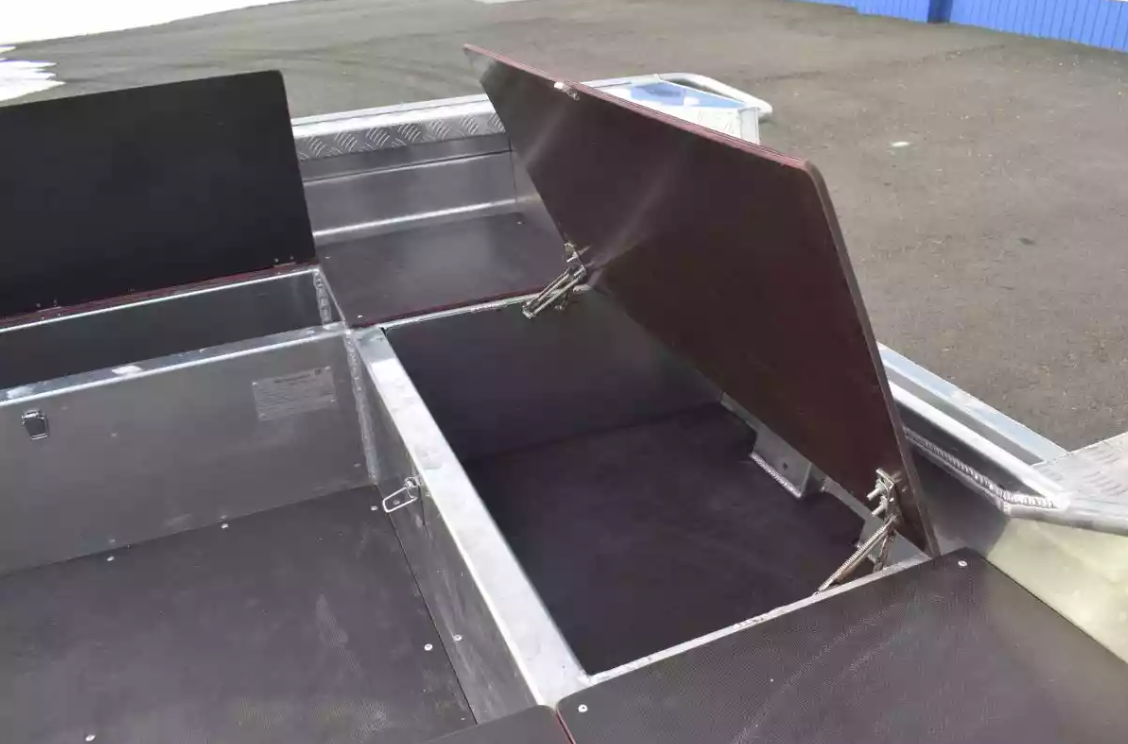 Алюминиевая лодка Wyatboat-490 Jonboat в Великом Новгороде