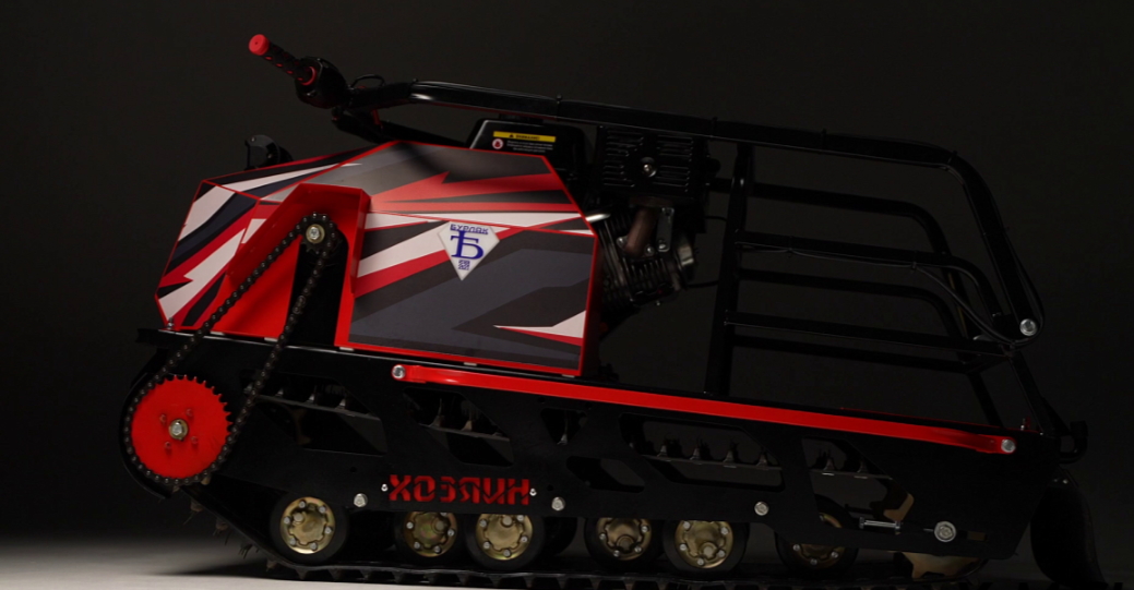 Мотобуксировщик Бурлак ХОЗЯИН-2 в Великом Новгороде