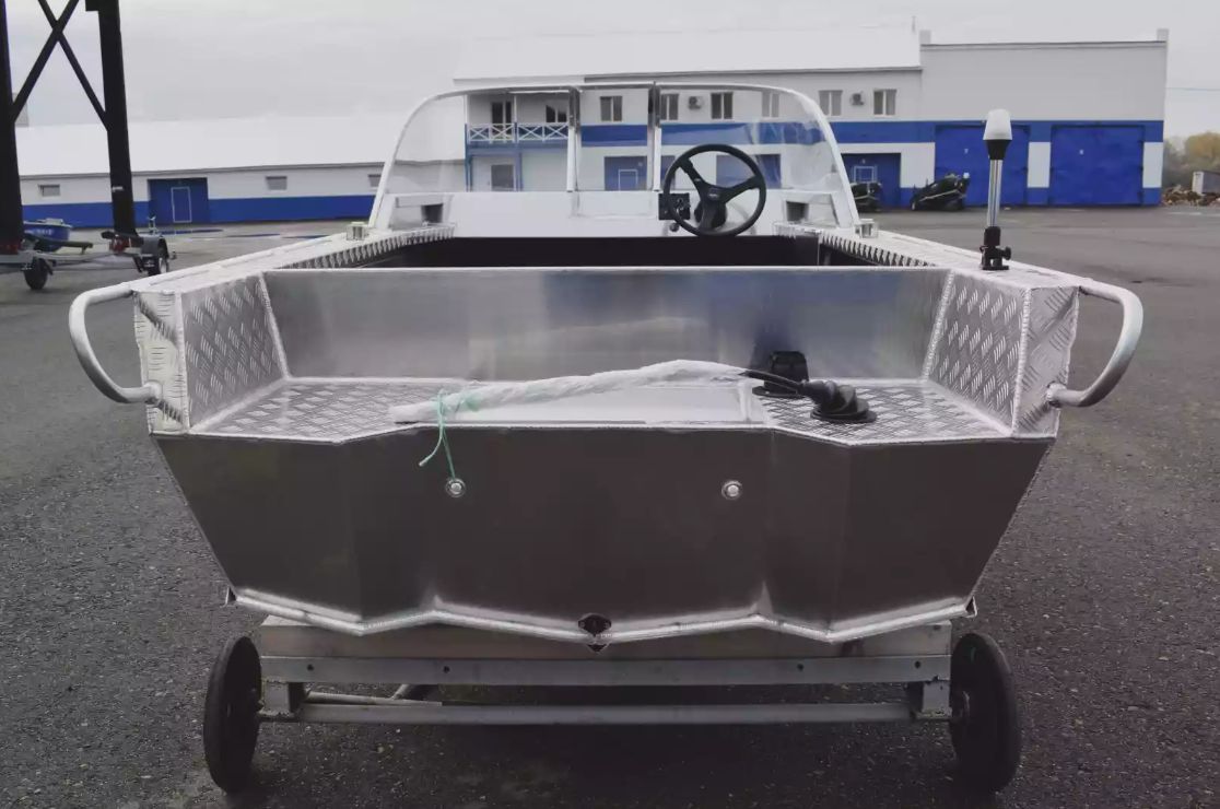 Алюминиевая лодка Wyatboat-390 Pro в Великом Новгороде