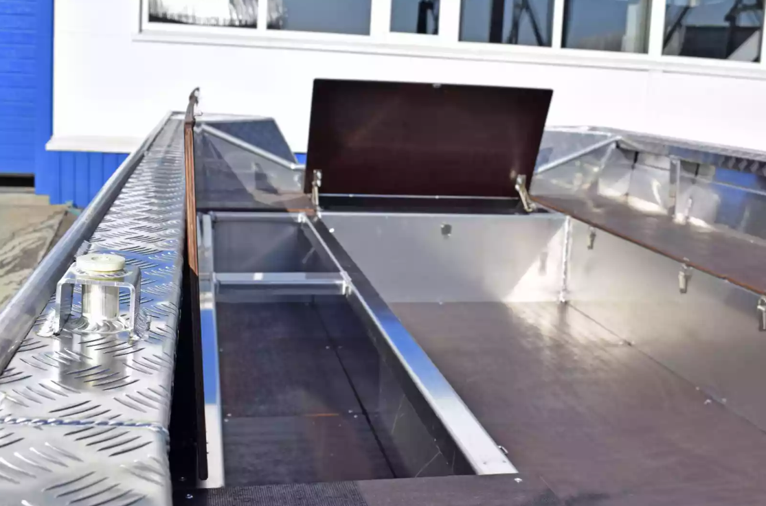 Алюминиевая лодка Wyatboat-490 Jonboat в Великом Новгороде