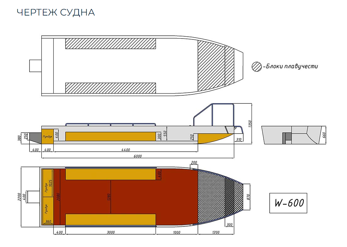 Алюминиевая лодка Wyatboat-600 в Великом Новгороде