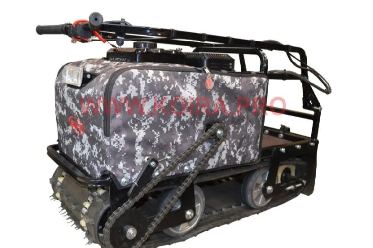 Мини мотобуксировщик КОЙРА "Вжик" (107 см) 7 л/с с ручным стартером в Великом Новгороде