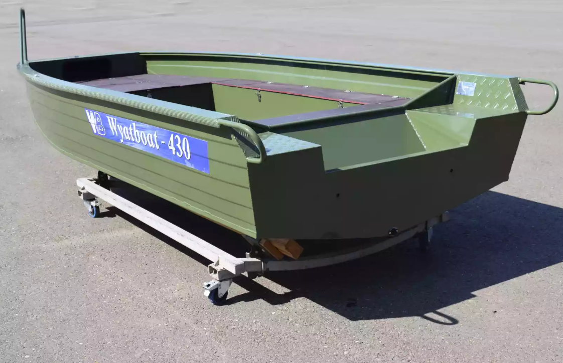 Алюминиевая лодка  Wyatboat-430 Master Fish в Великом Новгороде