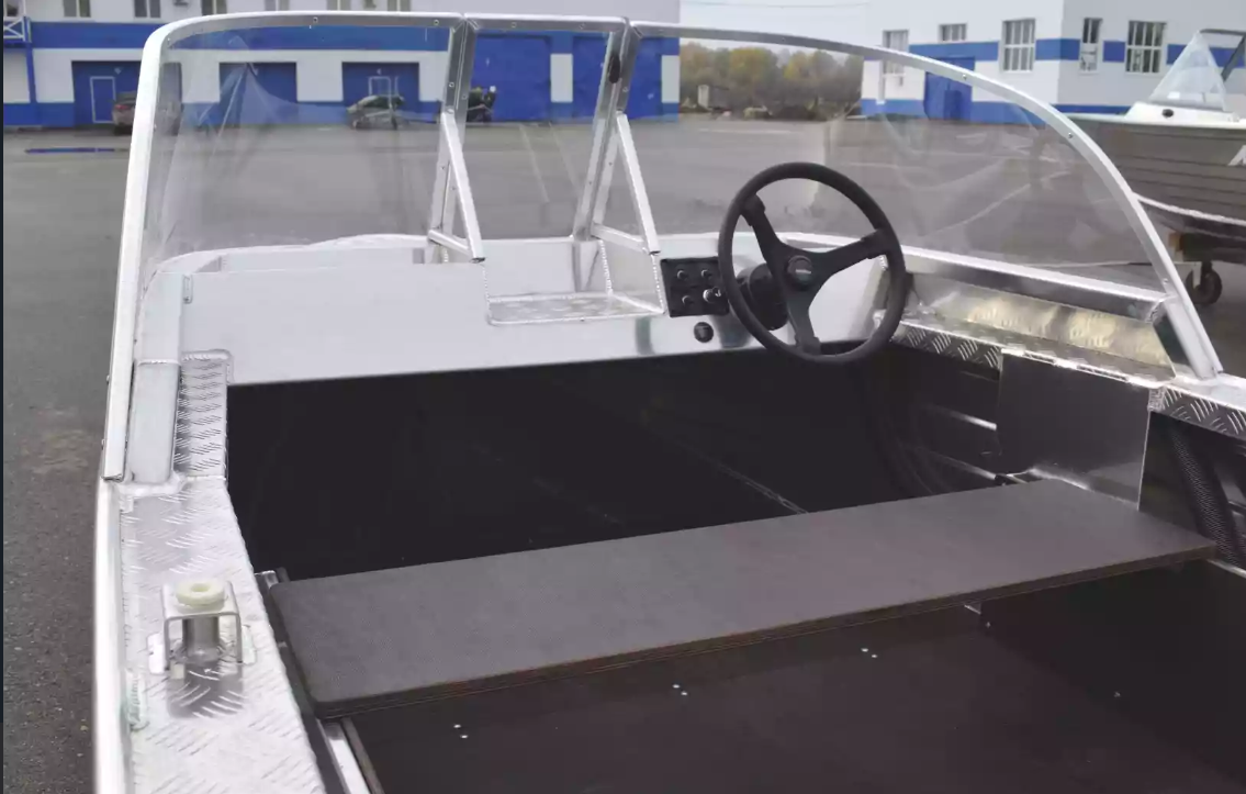 Алюминиевая лодка Wyatboat-390 Pro в Великом Новгороде