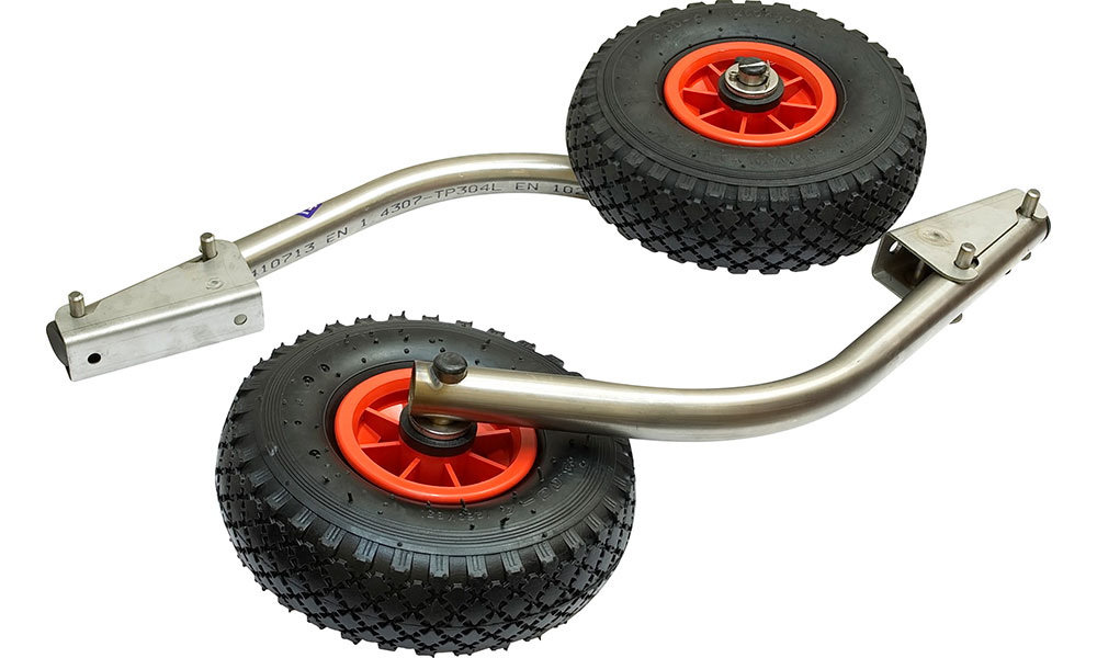 Транцевые колеса модульные для нднд из нержавеющей стали в Великом Новгороде