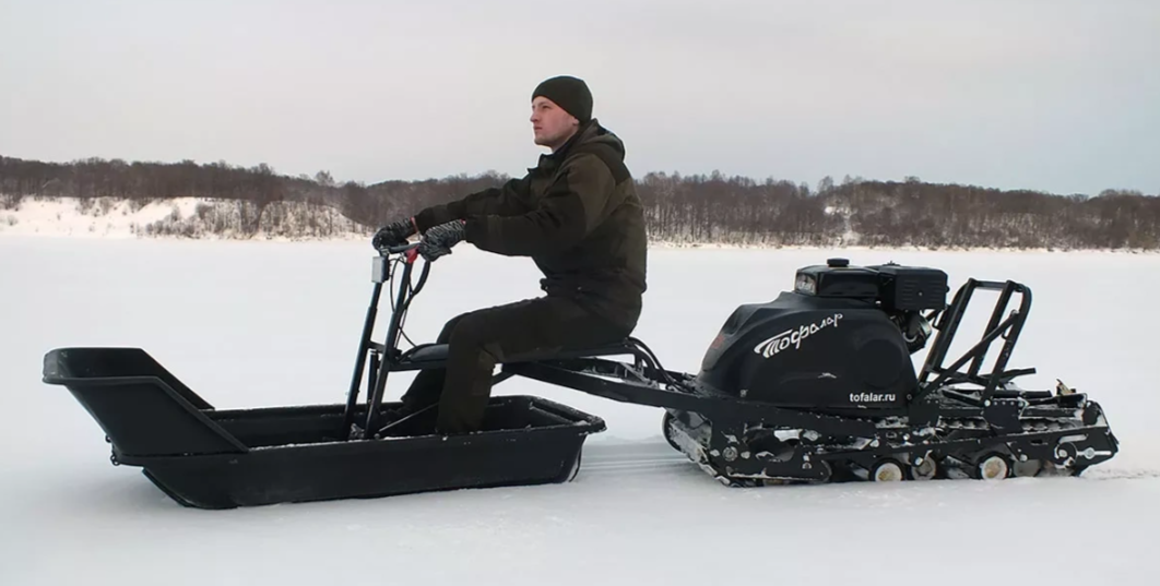 Мотобуксировщик Тофалар 500 с модулем Толкач в Великом Новгороде