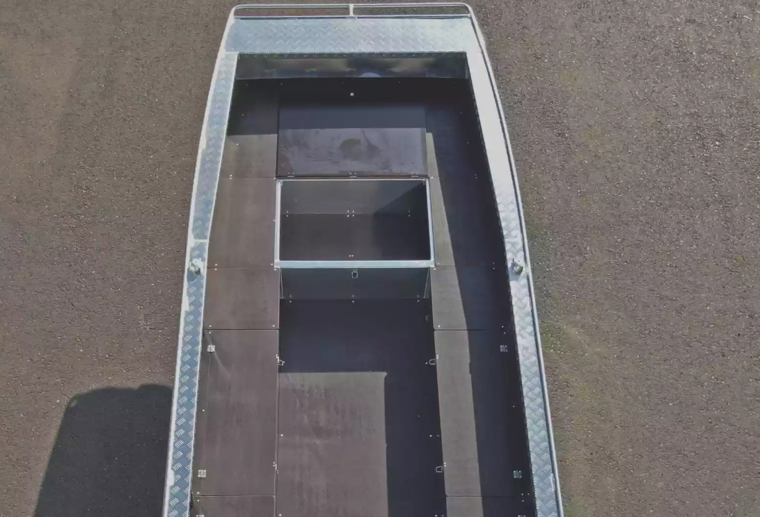 Алюминиевая лодка Wyatboat-490 Jonboat в Великом Новгороде