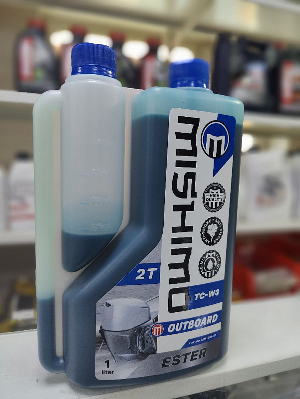 Масло MISHIMO 2T OUTBOARD (ESTER) полусинтетика 1 л в Великом Новгороде