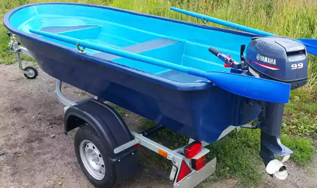 Стеклопластиковая лодка Neman-340 (тримаран) в Великом Новгороде