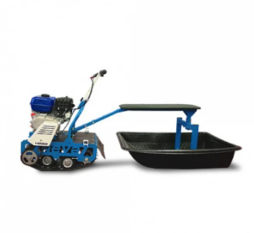 Мотобуксировщик НЕВА МС-1-YA (MX200) с санями и сиденьем в Великом Новгороде