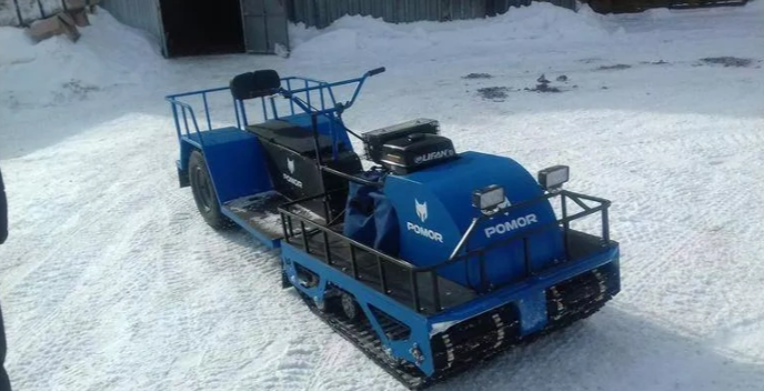 Мотобуксировщик POMOR X-2 K15 в Великом Новгороде