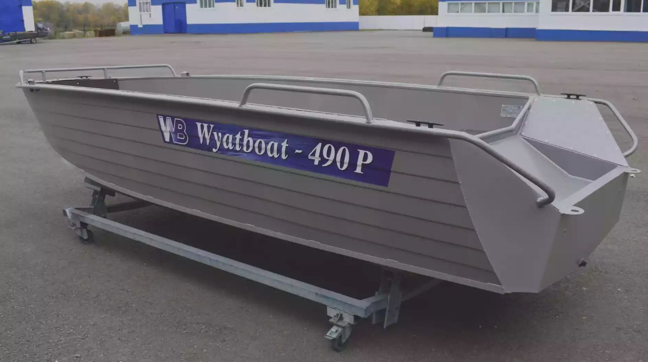 Алюминиевая лодка Wyatboat-490 P в Великом Новгороде