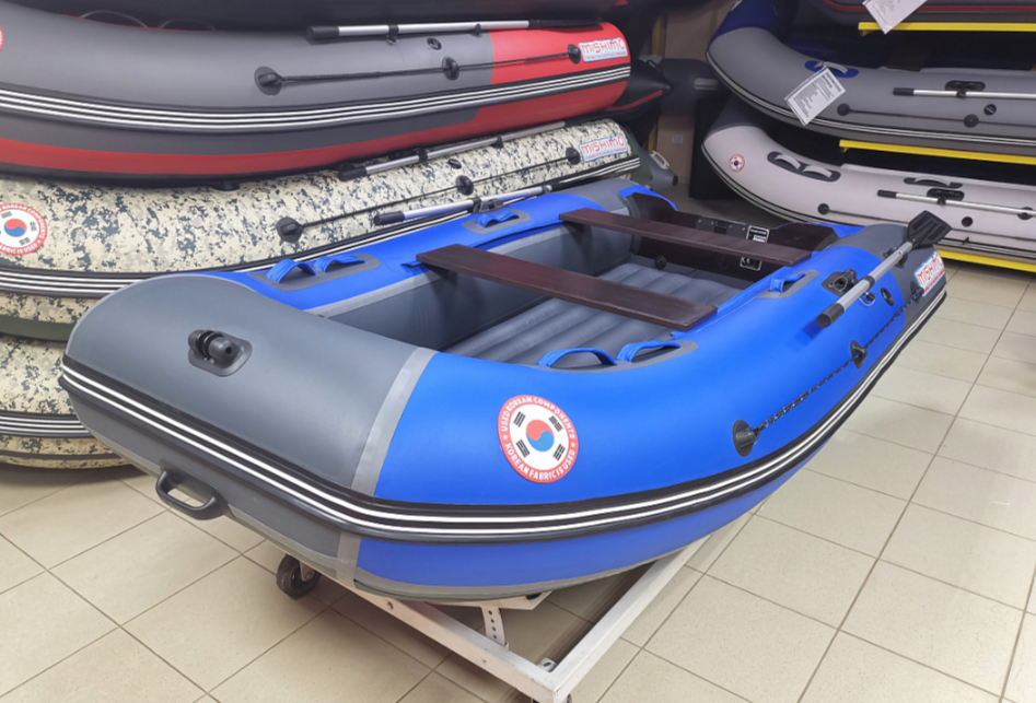 КОМПЛЕКТ Лодка MISHIMO PRO 350 + ЛОДОЧНЫЙ МОТОР MARLIN MP 9.9 (20) AMHS PRO в Великом Новгороде