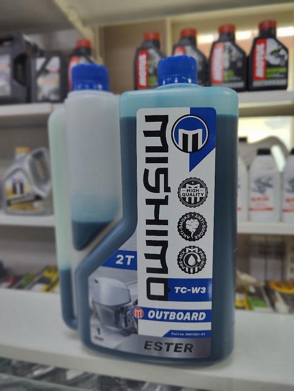 Масло MISHIMO 2T OUTBOARD (ESTER) полусинтетика 1 л в Великом Новгороде