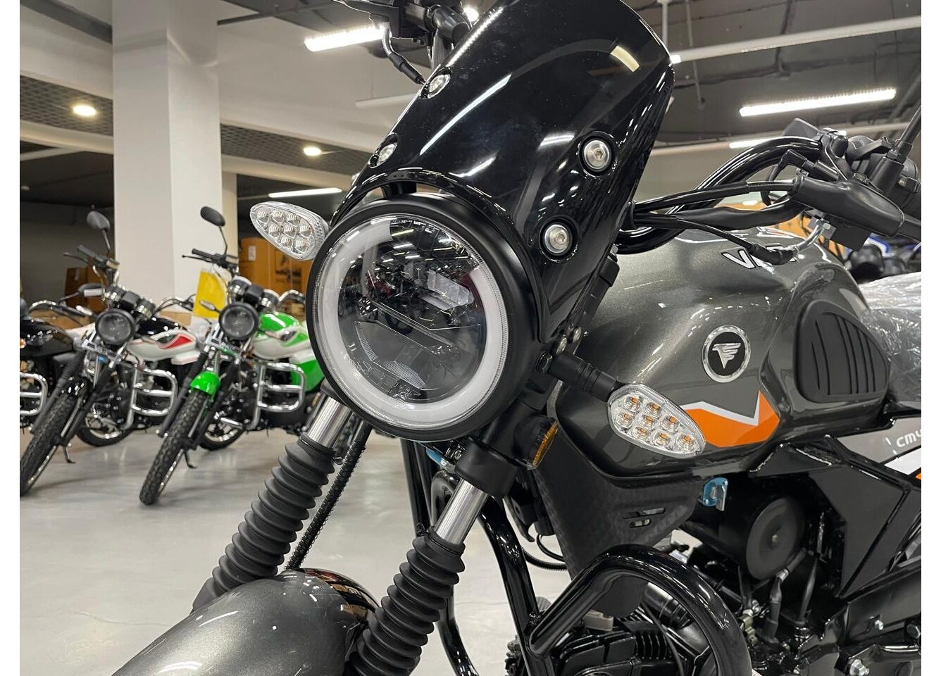 Мопед VMC NOVA 49сс (125сс) Led Full, дисковый тормоз, RKB RATO с баланс. валом, сигнализация в Великом Новгороде