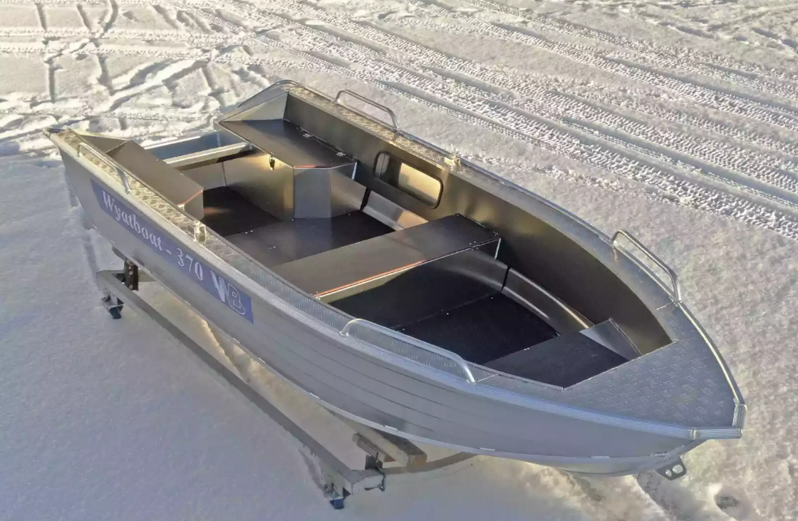 Алюминиевая лодка Wyatboat-370 в Великом Новгороде