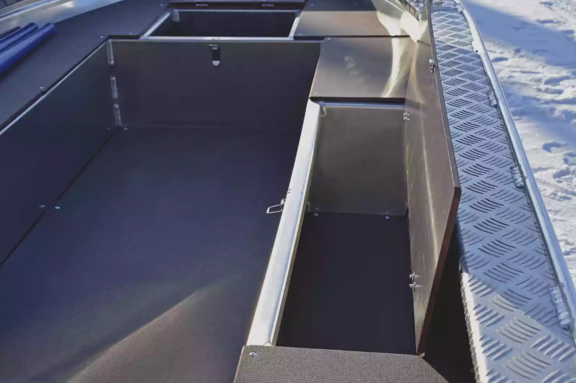 Алюминиевая лодка Wyatboat-370 РМ в Великом Новгороде