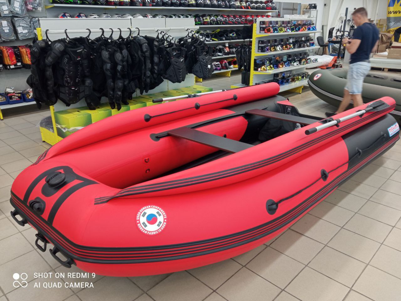 Лодка MISHIMO RIVER FJET PRO 400 под водомет в Великом Новгороде