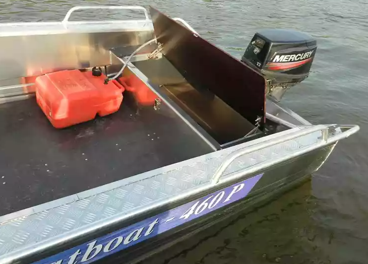 Алюминиевая лодка Wyatboat-460 P в Великом Новгороде