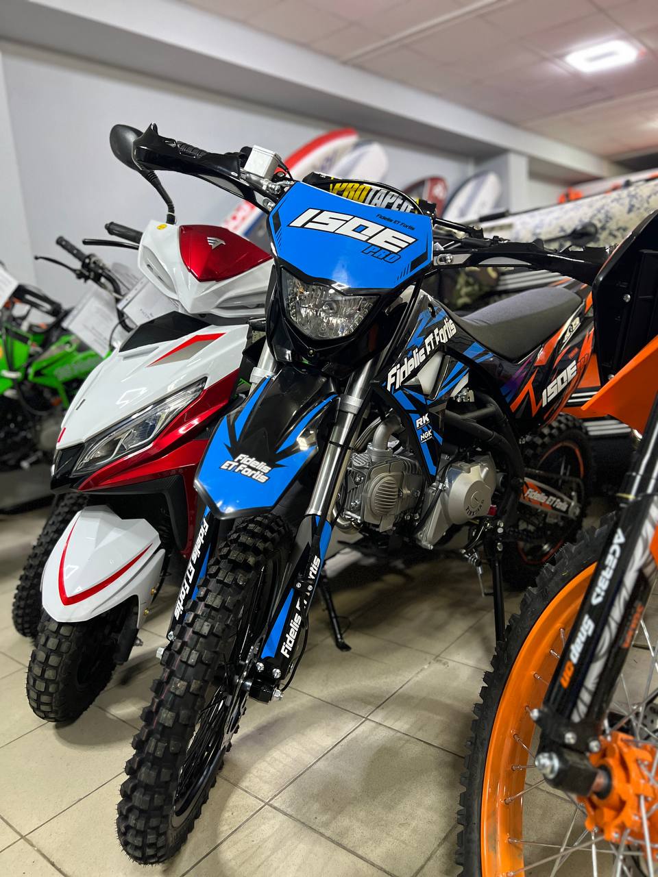 Мотоцикл (питбайк) PROMAX FIDET (ФАЙДЕТ) 190E PRO 17/14 в Великом Новгороде