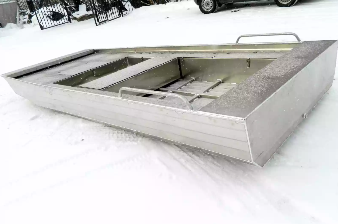 Алюминиевая лодка Wyatboat-390 Jonboat в Великом Новгороде
