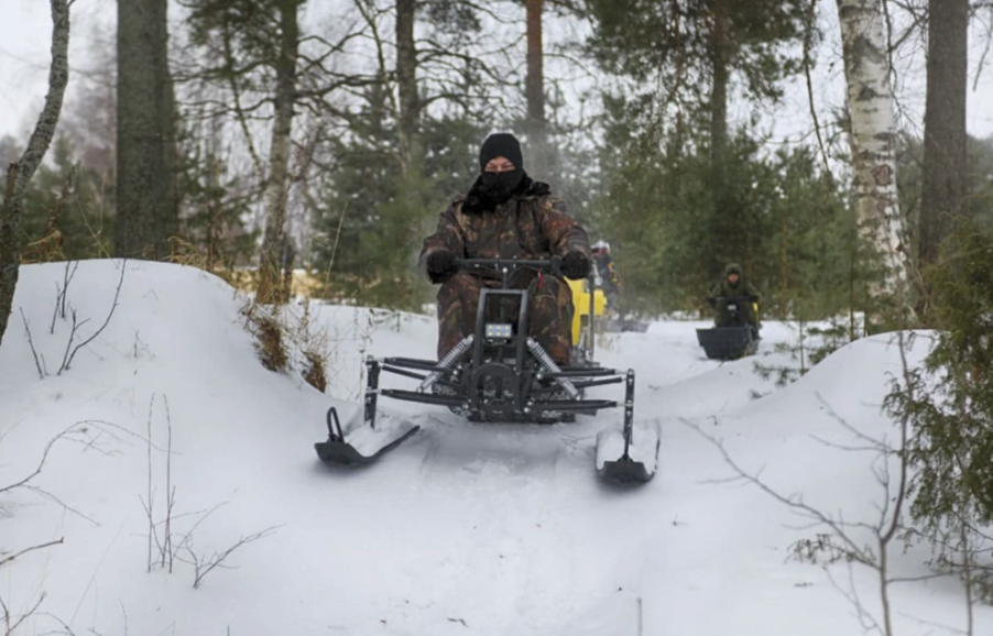 Мотобуксировщик РЫБАК PKD. PSD 15 л.с. (длинная база 1430мм) в Великом Новгороде