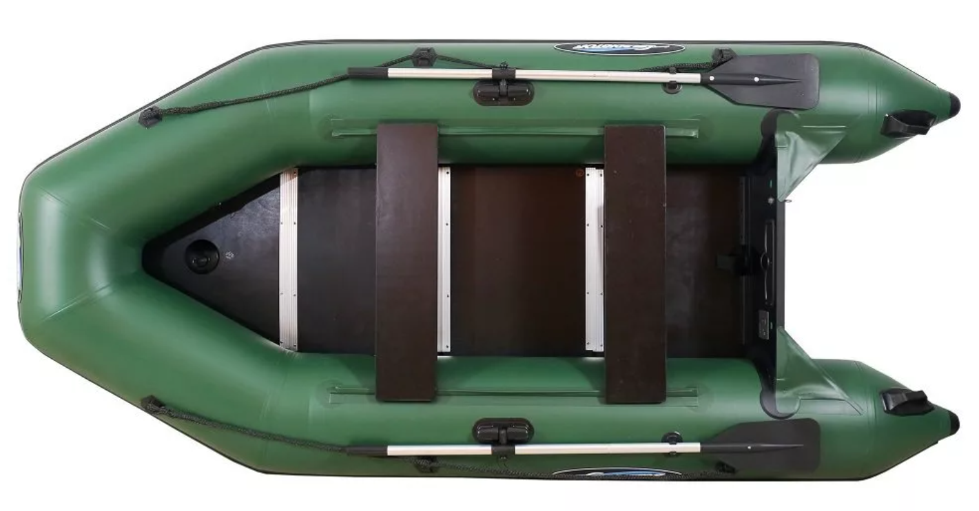 МОТОРНО-ГРЕБНАЯ ЛОДКА ПВХ GLADIATOR A 280 ТК С ФАНЕРНЫМ ДНОМ в Великом Новгороде