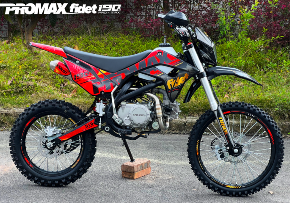Мотоцикл (питбайк) PROMAX FIDET (ФАЙДЕТ) 190E MAX PRO LUX 19/16 в Великом Новгороде