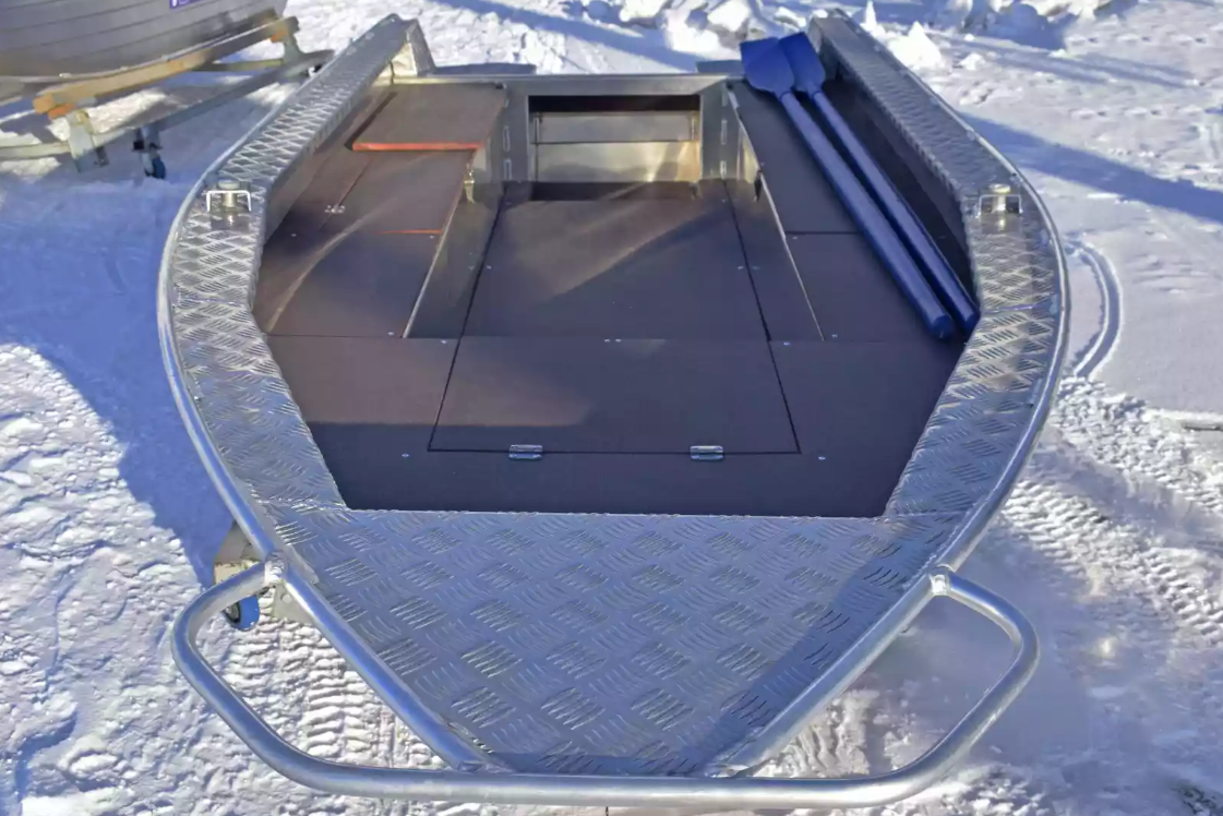 Алюминиевая лодка Wyatboat-370 РМ в Великом Новгороде