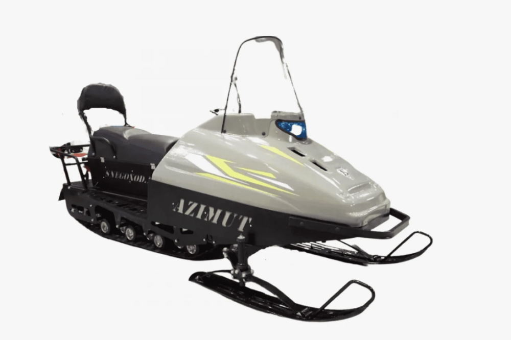 Миниснегоход Бурлак Азимут 20 л.с. , эл.запуск, реверс, тормоз гидравл, капот серый в Великом Новгороде