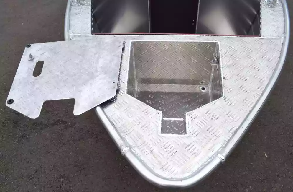 Алюминиевая лодка Wyatboat-390 DCM Увеличенный борт в Великом Новгороде