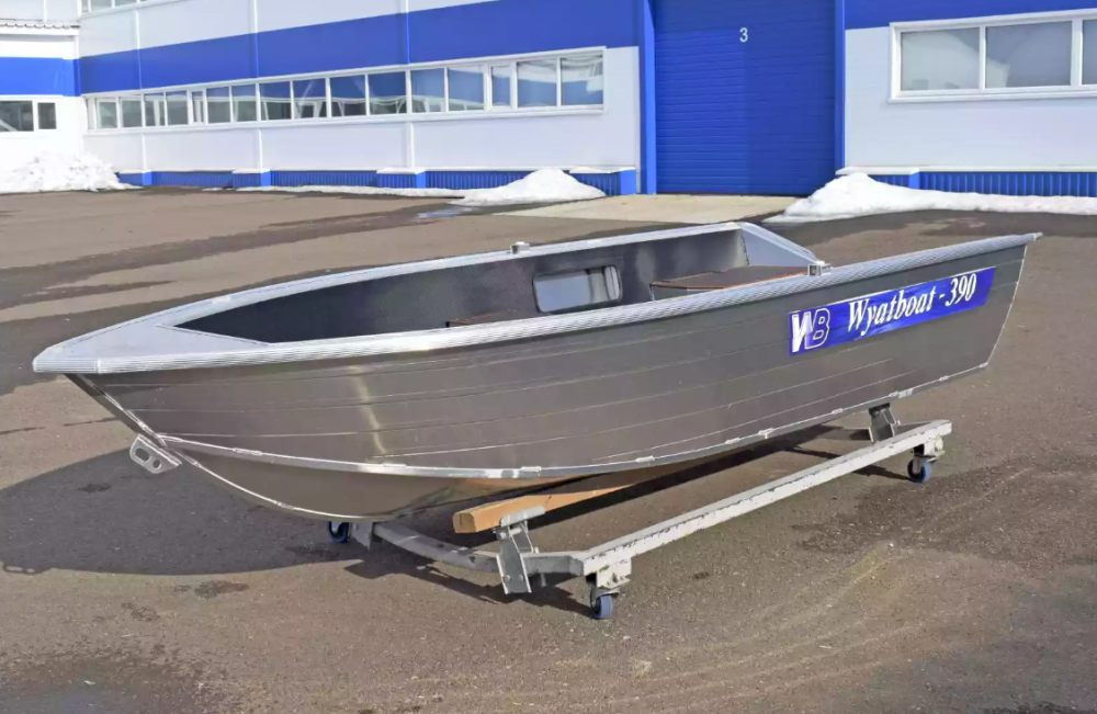 Алюминиевая лодка Wyatboat-390 Р NEW в Великом Новгороде