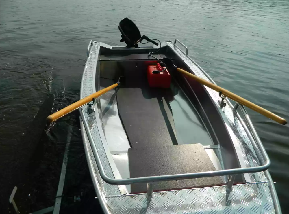 Алюминиевая лодка Wyatboat-390 У в Великом Новгороде