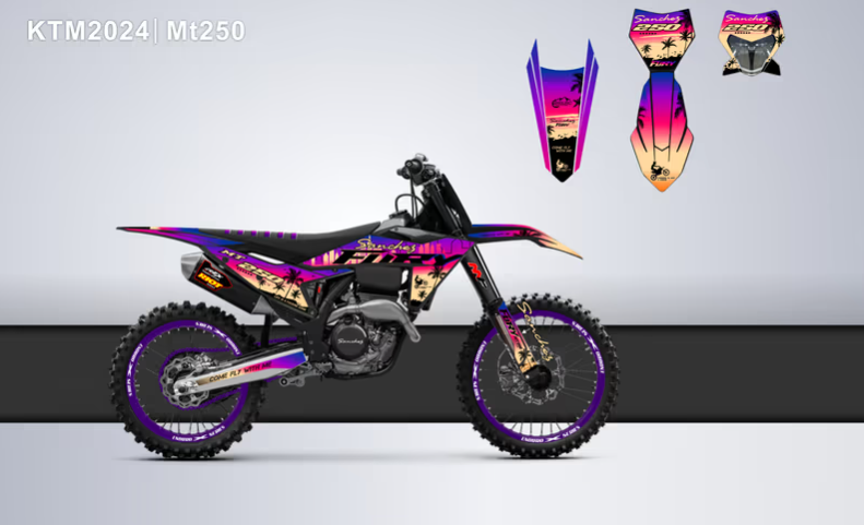 Кроссовый мотоцикл Sanchez Fury MT250 в Великом Новгороде