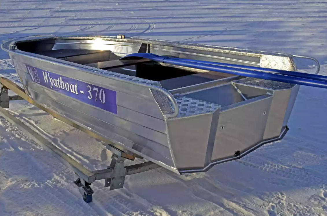 Алюминиевая лодка Wyatboat-370 Р в Великом Новгороде